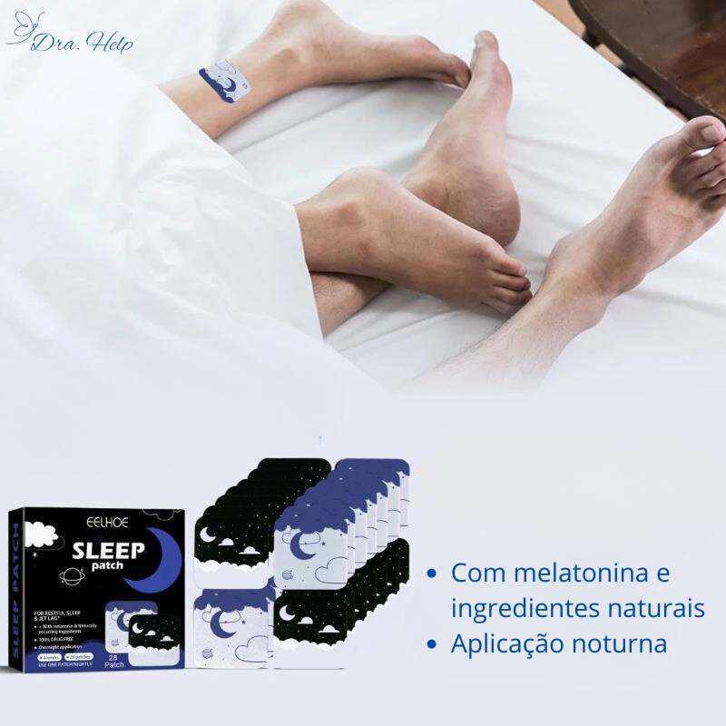 SleepEase - Adesivos Auxiliadores do Sono - Dra. Help