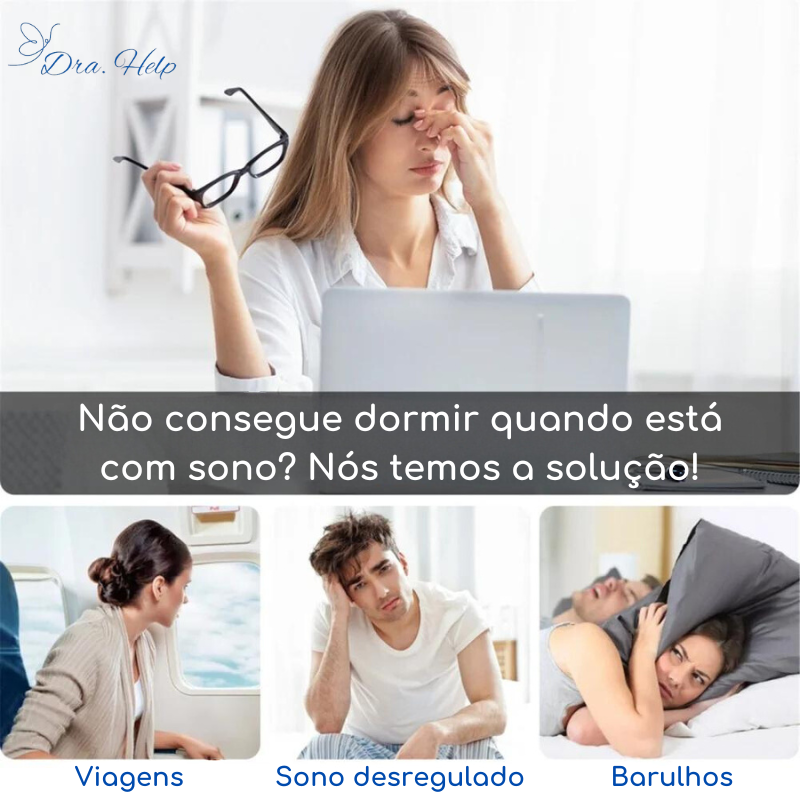 RelaxMask • Mascara para insônia Bluetooth - Dra. Help