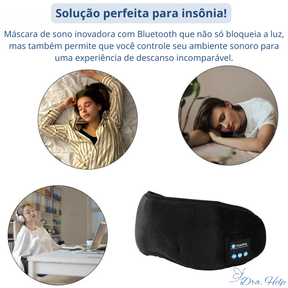 RelaxMask • Mascara para insônia Bluetooth - Dra. Help