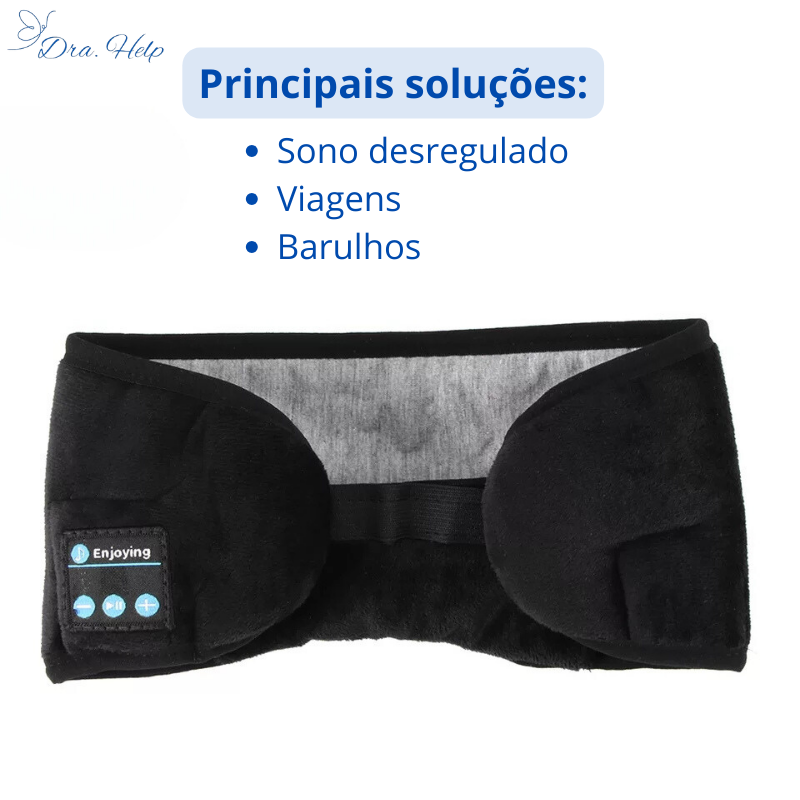 RelaxMask • Mascara para insônia Bluetooth - Dra. Help